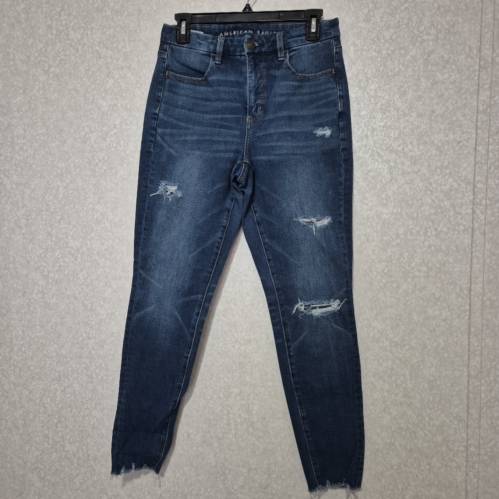 AMERICAN EAGLE The Dream Jean-Curvy Hi-rise Jegging...size:8
